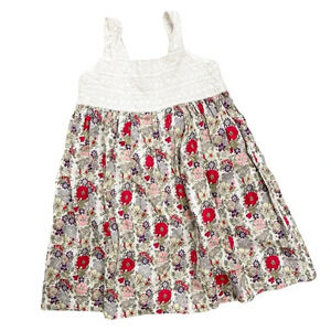Petit Confection Crochet Top Floral Sundress